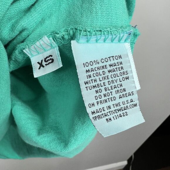 Disney Parks Walt Disney World Teal Green Spirit Jersey XS Long Sleeve Shirt - Picture 14 of 14